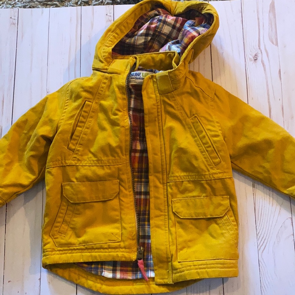 Toddler hooded jacket
